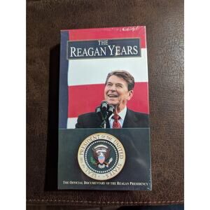 The Reagan Years Official Documentary of Reagan Presidency VHS Video Tape *NEW*